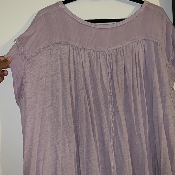 Free People Lavender Blouse - Picture 7 of 8